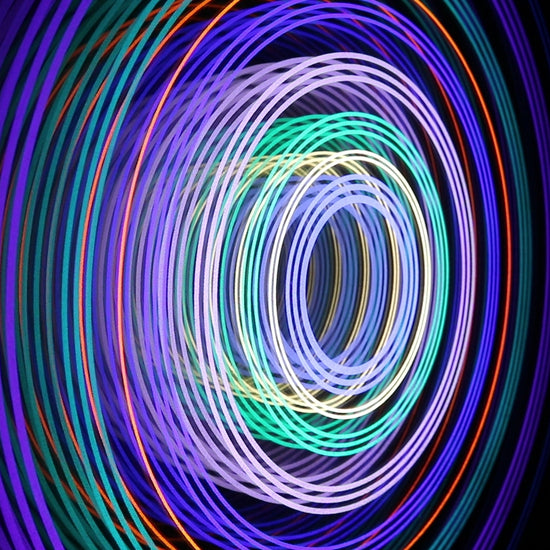 INFINITY MIRROR "HALOS XXVII" by CUBE999