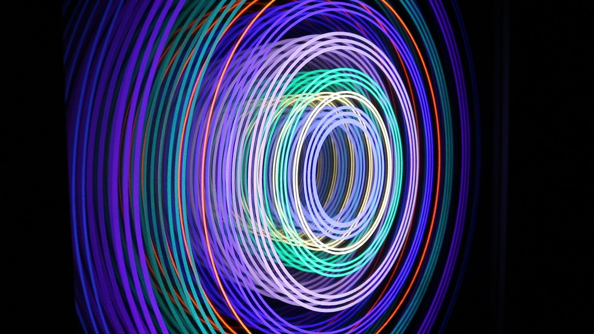 INFINITY MIRROR "HALOS XXVII" by CUBE999